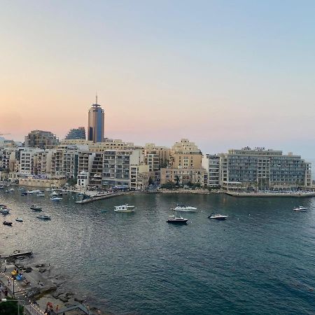 F2 - Lovely Two Bedrooms Flat Sea View, St Julians St. Julian's Exteriör bild